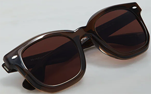 Brunello Cucinelli Filù acetate sunglasses with classic lenses: US$553.