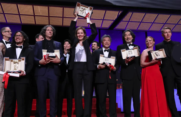 The 76th Festival de Cannes winners list.