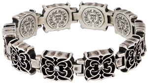Chrome Hearts Jewelry Diamond Link Bracelet: US$2,520.
