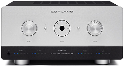 Copland CTA407 - Integrated tube amplifier.