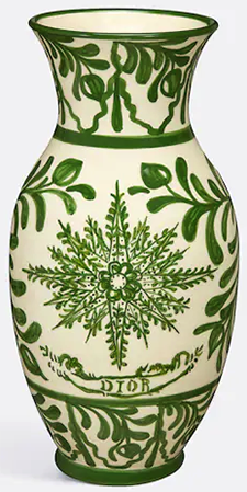 Dior Green Vase: 340.