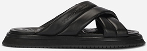 Dolce & Gabbana Nappa-look fabric men's sandals: US$895.