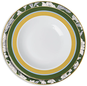 La DoubleJ Soup & Dinner Set Of 2, Roman Holiday Avorio in Porcelain: €170.
