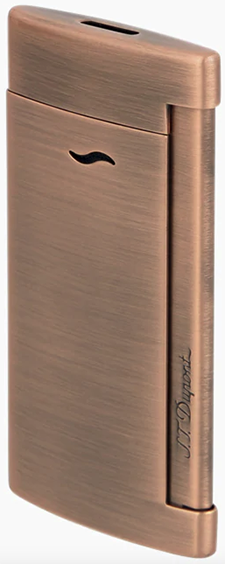 S.T. Dupont Slim 7 Brushed Copper Lighter.