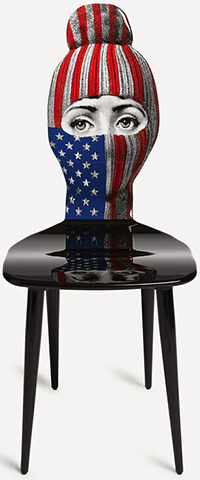 Fornasetti Chair Lux Gstaad - USA flag: €4.400.