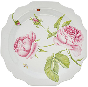 Giambattista Valli Home Painted Porcelain Dinner Plate: US$910.