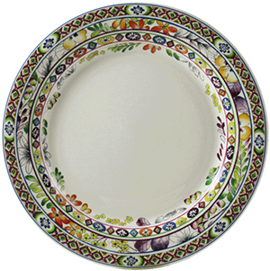 Gien Bagatelle - Set of 4 Dinner Plates: 168.