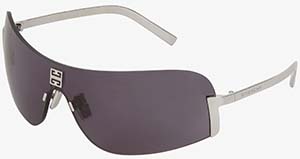 Givenchy 4G Mask unisex sunglasses in metal: US$440.