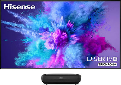 Hisense 100" L9G 4K TriChroma Laser TV.