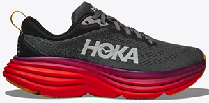 HOKA Men's Bondi 8 Max Chioned Road Running Shoes: US$165.