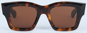 Jacquemus Les lunettes Baci: 345.