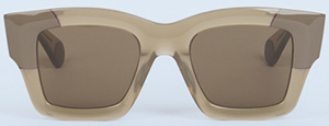 Jacquemus Les lunettes Baci: 345.