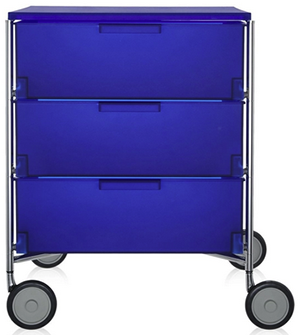 Kartell Mobil 3 drawers with wheels: US$1,265.