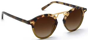 Krewe St. Louis Classics men's sunglasses: US$295.