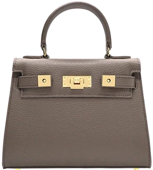 Lalage Beaumont Maya Midi Caribou Soft Grainy Print Calf Leather Handbag: £775.