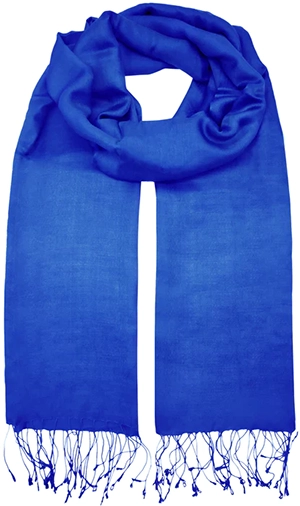 Lalage Beaumont Silk Stole - Sapphire: US$89.