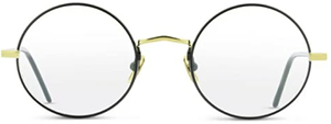 Lunor M10 02, Round, Gold. Léon: The Professional - A movie hitman's iconic sunglasses: €589.