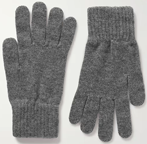 William Lockie Men's Cashmere Gloves.