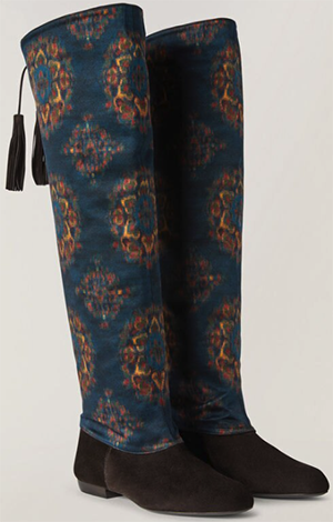 Loro Piana women's Flor Silk, Cashmere Boots: US$3,100.