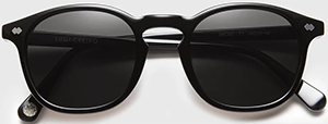 Lugi Crespo Sincero black men's sunglasses: 122.