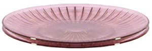 Luisa Beccaria Pink Set Of Two Glass Plate: €132.