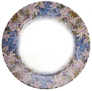Luisa Beccaria Cherry Blossom Set Of Two Dinner Plate: 230.