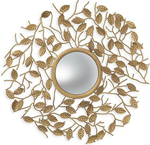 LuxDeco Eichholtz Fiona Wreath Mirror, Antique Brass: £1,455.