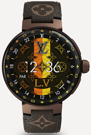 Louis Vuitton Tambour Horizon Light Up Connected Watch: US$4,110.