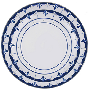 Moda Operandi Molecot Hand-Painted Porcelain Dinner Plate: US$220.