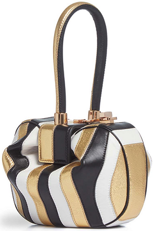 Gabriela Hearst Nina Bag Stripes handbag: US$3,000.
