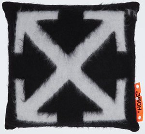 Off-White Mohair Large Pillow: US$488.
