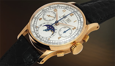 Patek Philippe Ref. 1518 (1950) - Lot 89. Sold for: US$1,814,500.
