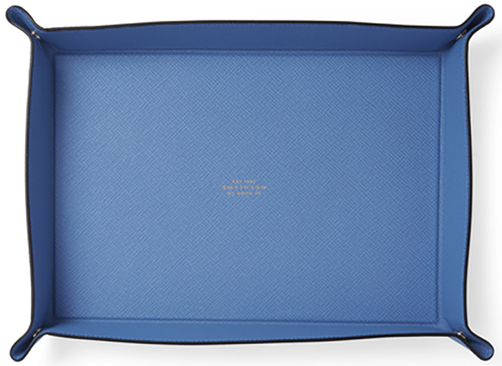 Smythson Large Rectangular Trinket Tray in Panama: US$275.