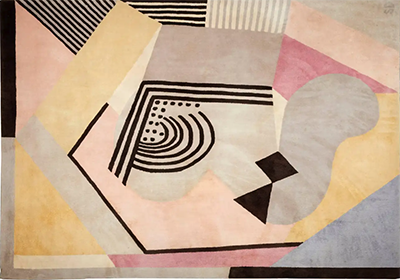 Butterfly' Rug by Sonia Delaunay, circa 1980: €42,525.