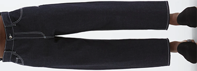 Sunnei men's Bellidentro dark denim pants: 325.