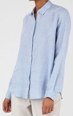 Sunspel women's Linen Shirt: US$195.