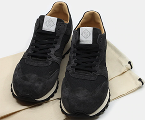 Sweyd AT-05 Faded Black men's sneakers: US$240.