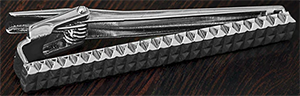 Tateossian Diamond Giza tie clip: 195.