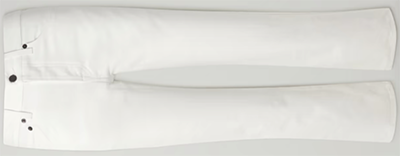 The Row Lesley cropped straight-leg jeans: US$650.