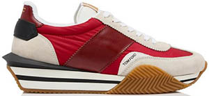 Tom Ford Suede & Nylon James men's sneakers: US$990.