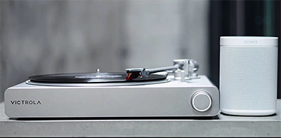 Victrola Stream Carbon Works with Sonos Turntable: US$699.99.