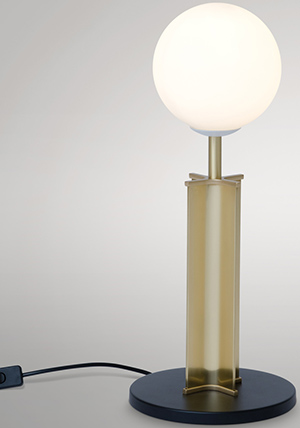 Atelier Areti Column Globe Desk Lamp.