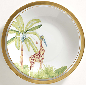 Artemest Dalwin Designs Hornbillaffe Limoges Porcelain Dish: US$260.
