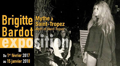 Brigitte Bardot Exhibition: 'Myth of St Tropez'.