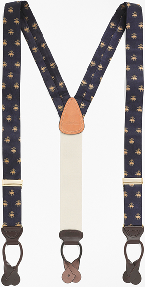 Brooks Brothers Golden Fleece Suspenders: US$128.