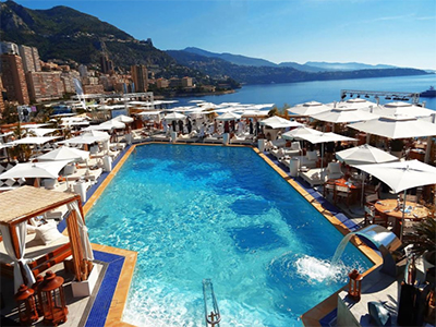 Nikki Beach at hotel Fairmont, 12 Avenue des Spélugues, Monte-Carlo, Monaco 98000.
