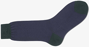 Berluti Bi-Color Short Socks: €45.