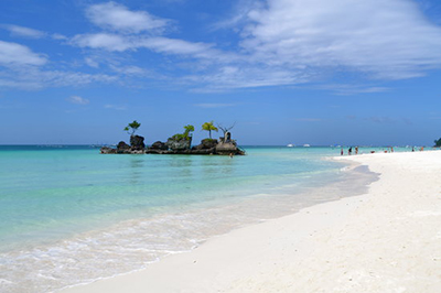 White Beach Boracay, Philippines.