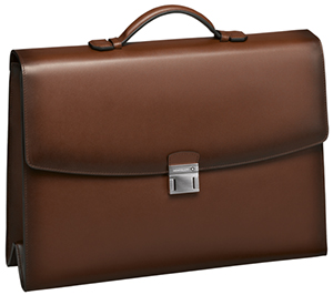 Montblanc MeisterstÜck Selection Sfumato Single Gusset Briefcase: US$2,075.