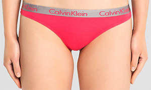 Calvin Klein Thong - Radiant Cotton: €15.50.
